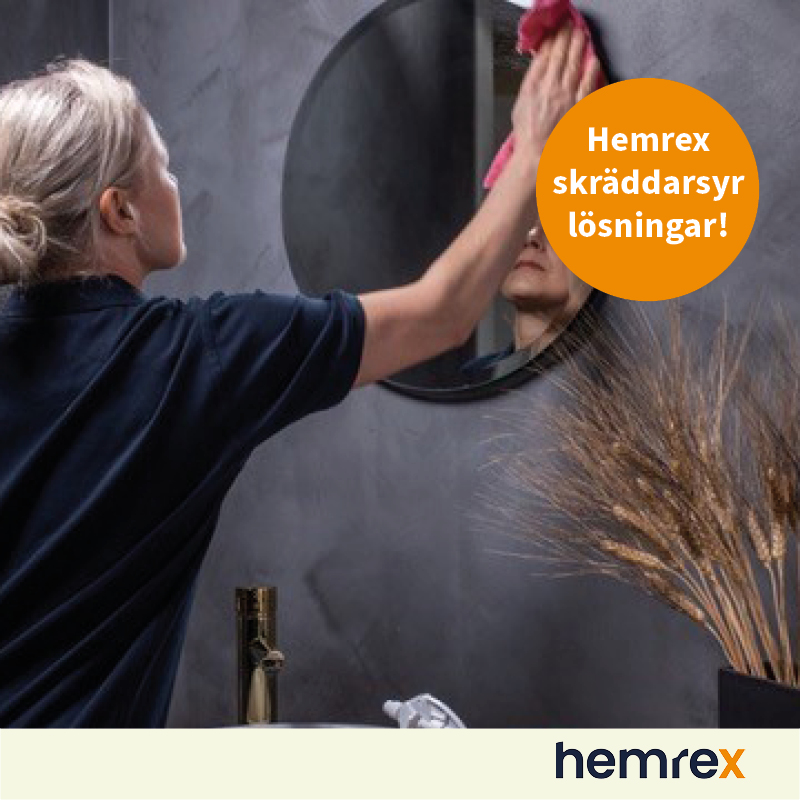 Prova på hemstädning för 150 kr/ timme.